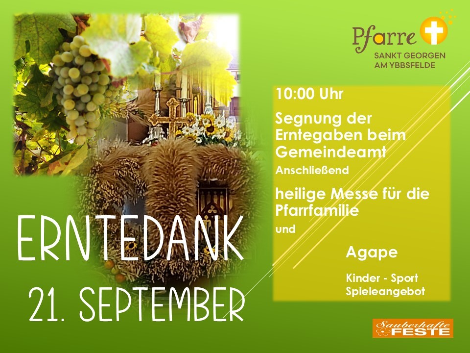 Erntedankfest 2025