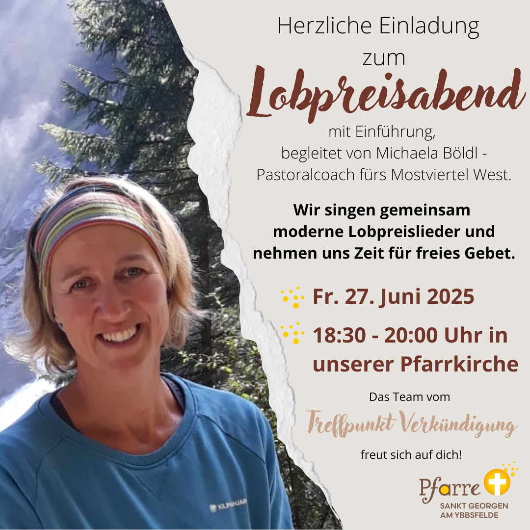 Gemeinsam Singen - Zeit für freie Gebete