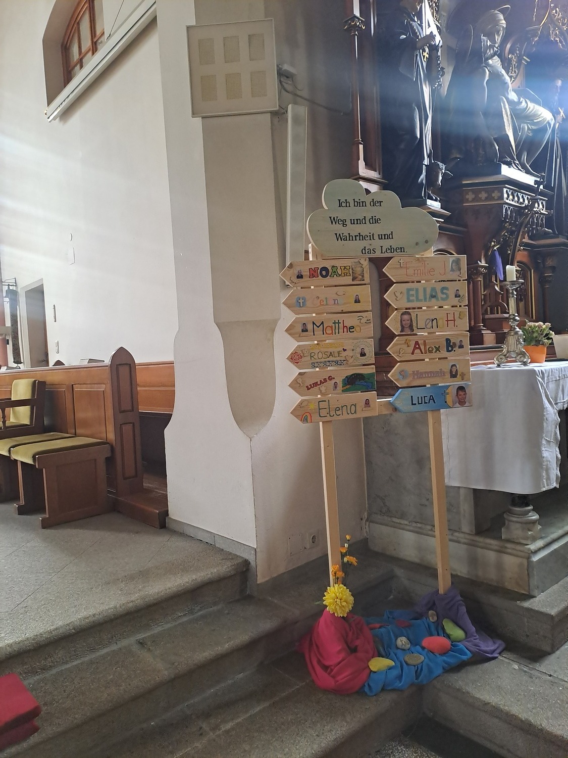 Jesus sagt: Ich bin der Weg