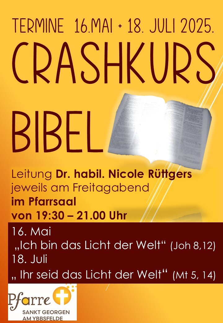 Crashkurs Bibel_ Ich bin das Licht/ Ihr seid das Licht