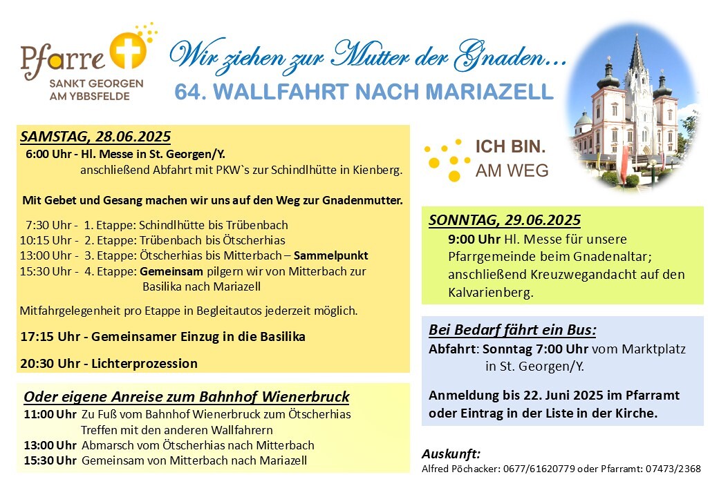 ICH BIN . Am Weg