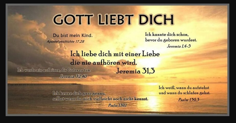 Bibelverse als Zusage Gottes an Dich